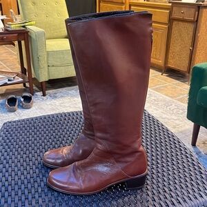 Stuart Weitzman leather riding boots 8 M made in Spain 🇪🇸